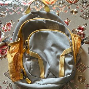 Orange and Gray Backpack